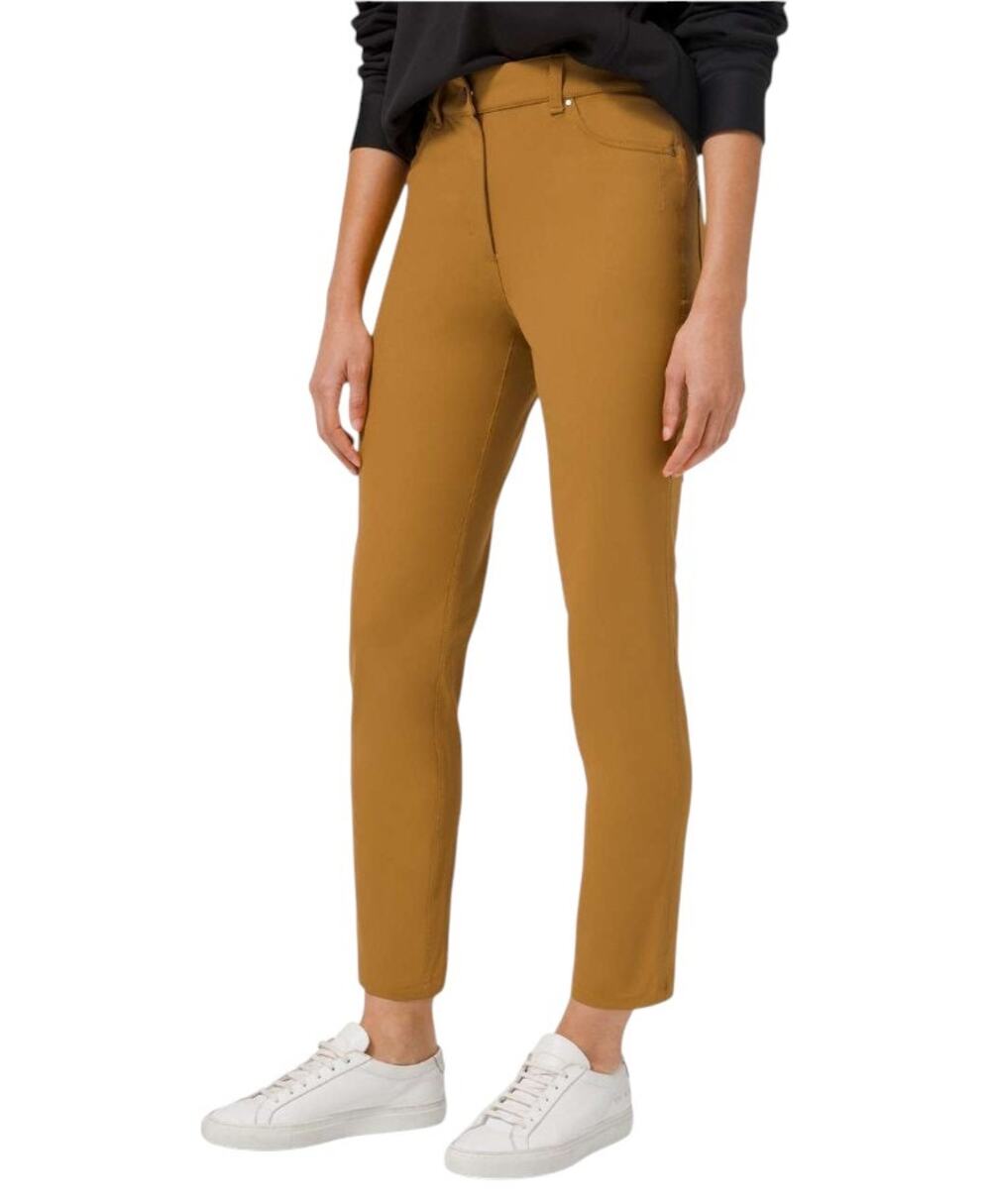 Lululemon Spiced Bronze City Sleek 5 Pocket 7/8 Pant